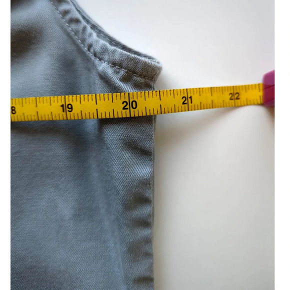 Soft Surroundings Green Ruffle top dress Size Medium - Picture 6 of 8